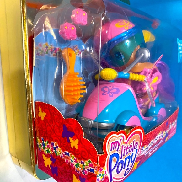 MY LITTLE PONY G3 NWT VTG 2004 BUTTERFLY ISLAND SCOOTIN ALONG WITH SCOOTALOO - Picture 12 of 16